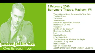 Morrissey - February 9, 2000 - Madison, WI, USA (Full Concert) LIVE