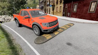 Cars vs Speed bumps Compilation #1 beamng drive ☆ beamng-cars TV
