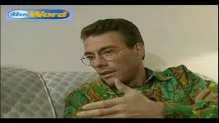 Jean Claude Van Damme  Interview The Word  1994 - Best Year For Van Damme