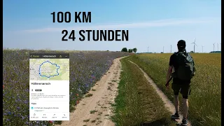 Höllenmarsch!! 100 km in 24 Std ohne Vorbereitung / 7 vs Wild - meine Bewerbung #7vswildcard