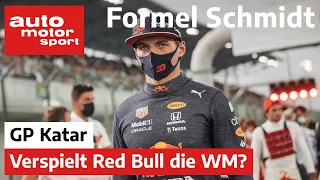 Verspielt Red Bull die WM? Formel Schmidt zum GP Katar 2021