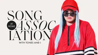 Tones And I Sings Rihanna, The Jackson 5, and Kelis in a Game of Song Association | ELLE