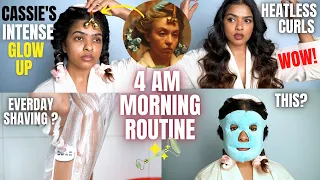 I did Euphoria Cassie's 4 AM morning GLOW UP routine *intense AF* 🔥 🧨 | Shalini Mandal