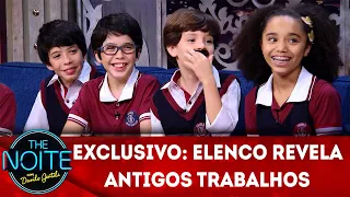 Exclusivo pAra web: Elenco revela antigos trabalhos | The Noite (14/05/18)