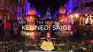 Meeting the Seven Dwarfs at Disney World!| Mickey’s Not So Scary Halloween Party