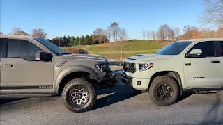 WHY I PREFER my Toyota Tundra TRD Pro over my Ford Raptor Shelby Baja Edition