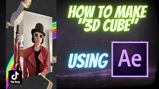 INSPIRED BY RAPISONGS TUTORIAL l 3D Spin Cube l After Effects