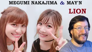 Megumi Nakajima & May'n | Lion (en vivo) | REACCIÓN (reaction)