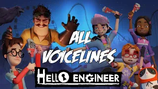 Hello Engineer All Voicelines (With subtitles)