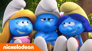 Los Pitufos | ¿Cómo hacer sonreír a Gruñón? | Nickelodeon en Español