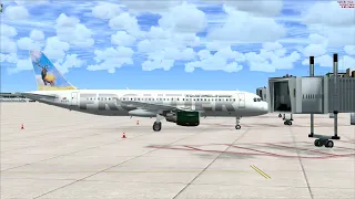 KDEN-KSAN / A320-200 / DENVER - SAN DIEGO | RNAV/GNSS APPROACH!