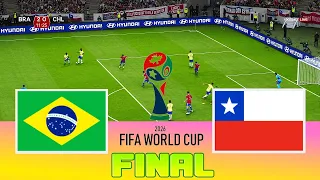 BRAZIL vs CHILE - Final FIFA World Cup 2026 | Full Match All Goals | Football Match