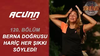 Berna, doğru şıkkın dışındaki her şıkkı söyledi! | Bölüm 120 | Survivor 2017