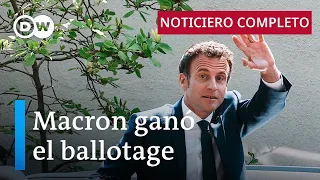 DW Noticias del 25 de abril: Macron ganó el ballotage [Noticiero completo]