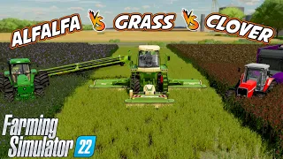 Are Alfalfa And Clover Profitable | Farming Simulator 22
