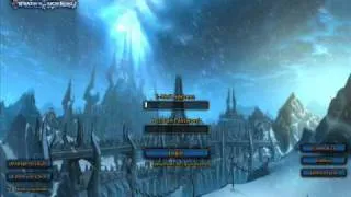 Wrath of The Lich King log-in screen music