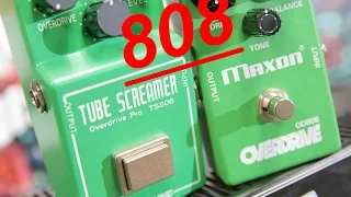 LEGENDARY GREEN BOXES: Ibanez TS808 vs Maxon OD808 Comparison