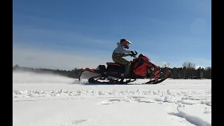 Polaris XCR 850 100mph flyby