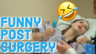 🤣 Funny Post Surgery Anesthesia Videos 😂 [People Are Funny Ep 1]