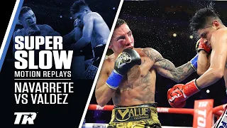 The Best Punches from Navarrete vs Valdez in SUPER SLOW-MOTION