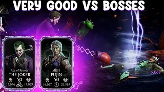 Fujin and Joker Amazing VS Bosses! Klassic Tower Boss Match 10,30,50,70 & 90 + Rewards. Round 3.