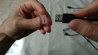 Пылезащитный колпачок для USB (с алиэкспресс)