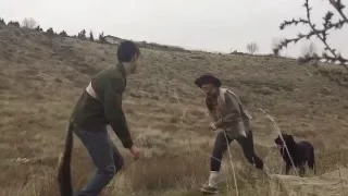 Fight Scene of "Brother's Trade" in slow motion.