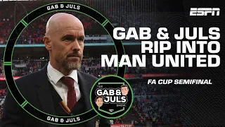 ‘LIKE AN UNDER-15s TEAM!’ Manchester United slammed by Gab & Juls | ESPN FC