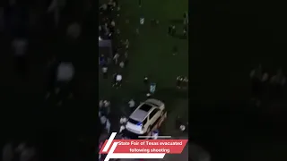 VIDEO: Chaos after shooting at State Fair of Texas