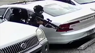 Surveillance video shows armed robbers ambush man in Lauderdale lakes