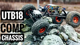 Axial Capra UTB18 Upgrades - Furitek Titanium Comp Chassis! Install, Crawling & More!!!