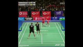 Embarrassing Error In Badminton #5 |Head shot 😅Badminton #shorts