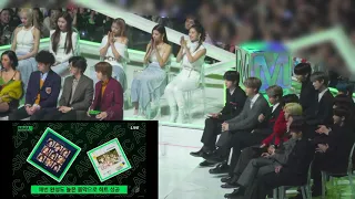 BTS REACTION TO TWICE VCR MMA 2019