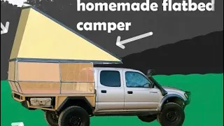 DIY Flatbed popup Camper build (part 1)