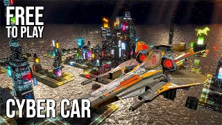 Cyber Car FREE VR Experience  | A Relaxing Journey Through A Futuristic City | 60FPS - No Commentary