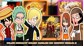 Past Straw Hats react to Luffy's future ~ Joy boy | gacha react