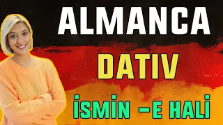 Ders 34 | Almanca A1 Temel Seviye | Almanca Dativ - İsmin -e Hali Konu Anlatımı