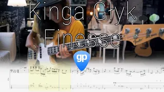 Kinga Głyk/Bruno Mars - Finesse // Bass TABS