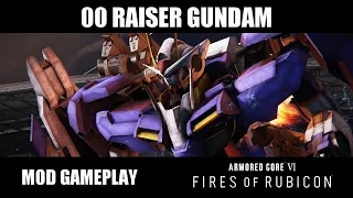 00 Raiser Gundam vs. Breach the Kármán Line - Armored Core VI: Fires of Rubicon Mod Gameplay