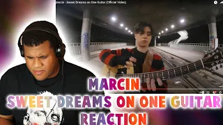 Marcin - Sweet Dreams on One Guitar (Official Video) (REACTION) FIRST TIME HEARING