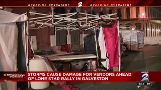 Galveston Storm Damage