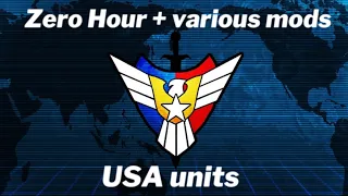 Generals : Zero Hour + mods USA units