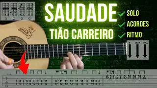 Saudade (Tião Carreiro e Pardinho) - Como Tocar Na Viola