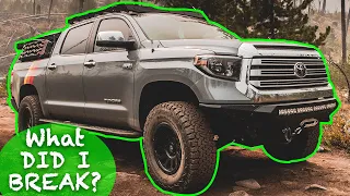 TOYOTA TUNDRA HONEST LONG-TERM REVIEW - 1 Year Overlanding & I Finally Broke It Offroad
