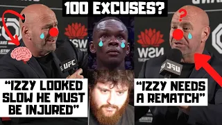 Dana White Makes DELUSIONAL Excuses About Adesanya's Loss To Strickland? Wants A Rematch?