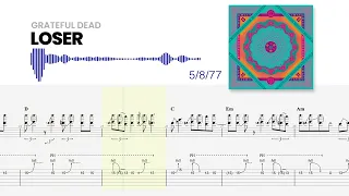 Loser | Jerry Garcia Guitar Solo (5/8/77) | Grateful Dead