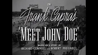 Meet John Doe (Capra, 1941) — High Quality 1080p