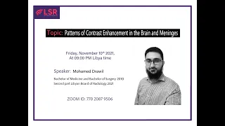 Pattern of Contrast Enhancement in the Brain and Meninges by Dr. Mohamed Drawil