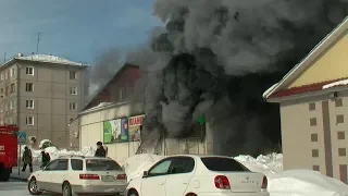 Пожар в торговом комплексе «Эй-Би»