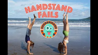 HANDSTAND FAILS COMPILATION - 👻 Shenanigans